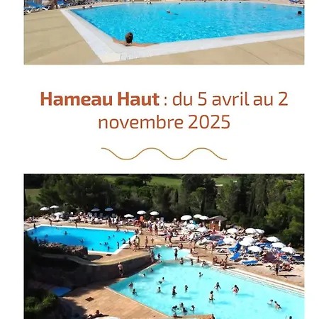 Cap Esterel 4 Pers Equipe, Belle Vue Golf, Centre Village Pierre & , Parking Inclus Et 5 Piscines Acces Gratuit, Clim, Wifi, Tv, Lave-vaisselle Et Lave-linge,four, Plancha Апартаменты