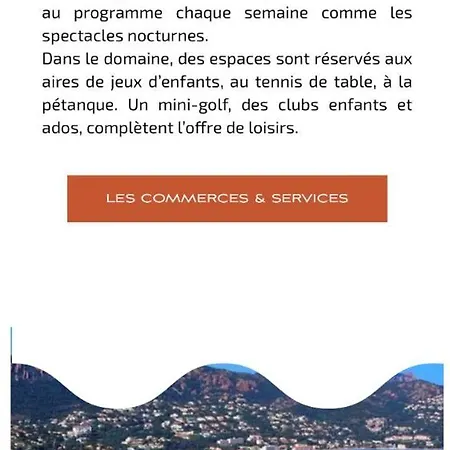 Апартаменты Cap Esterel 4 Pers Equipe, Belle Vue Golf, Centre Village Pierre & , Parking Inclus Et 5 Piscines Acces Gratuit, Clim, Wifi, Tv, Lave-vaisselle Et Lave-linge,four, Plancha Сен-Рафаэль