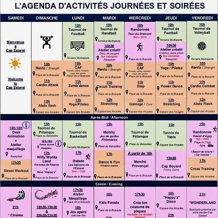 Cap Esterel 4 Pers Equipe, Belle Vue Golf, Centre Village Pierre & , Parking Inclus Et 5 Piscines Acces Gratuit, Clim, Wifi, Tv, Lave-vaisselle Et Lave-linge,four, Plancha Apartment *