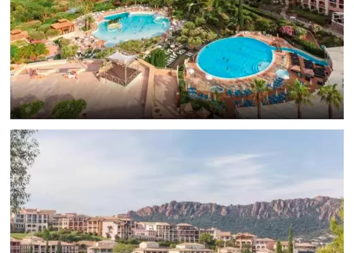 Cap Estérel 4 Pers équipé, Belle Vue Golf, Centre Village Pierre&vacances , Parking Inclus Et 5 Piscines Accès Gratuit, Clim, Wifi, Tv, Lave-vaisselle Et Lave-linge,four, Plancha Apartamento