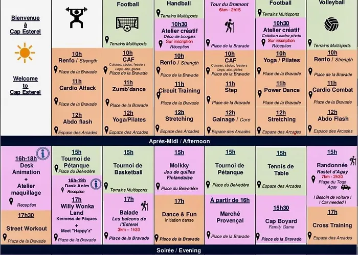 Cap Esterel 4 Pers Equipe, Belle Vue Golf, Centre Village Pierre & , Parking Inclus Et 5 Piscines Acces Gratuit, Clim, Wifi, Tv, Lave-vaisselle Et Lave-linge,four, Plancha Апартаменты *